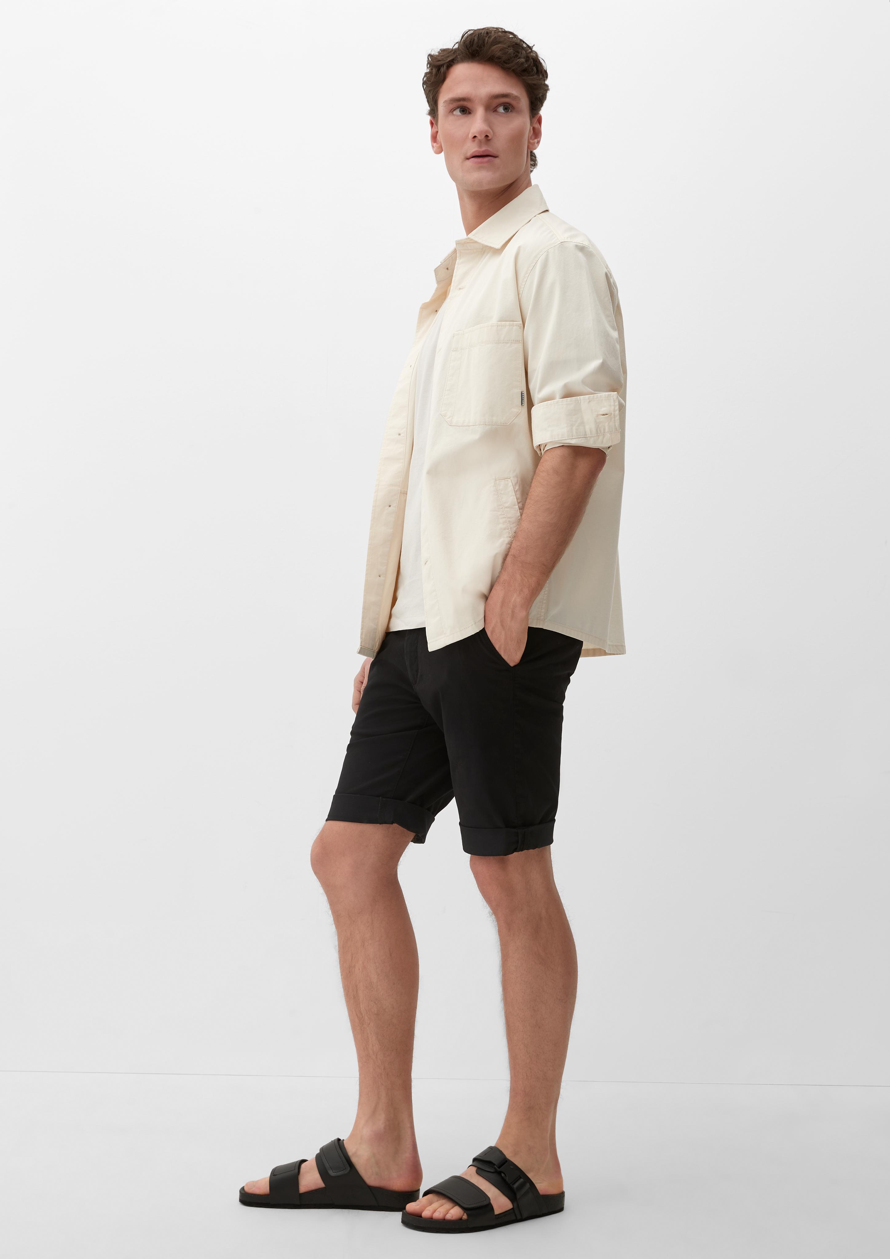 Slim: Bermuda aus Baumwollstretch  2128971-9999