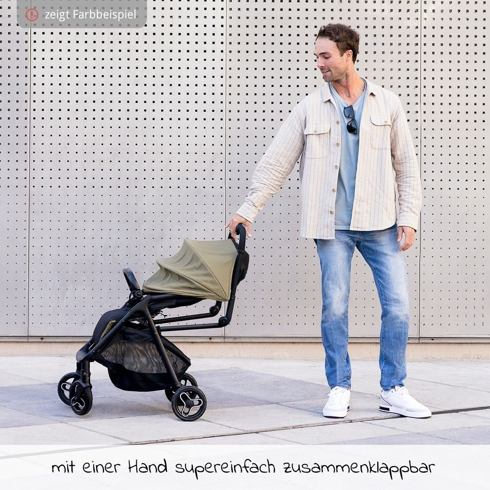 Graco Kinder-Buggy Myavo - Mint, Sportwagen mit Liegefunktion, Regenschutz nur 5,8 kg bis 22 kg faltbar