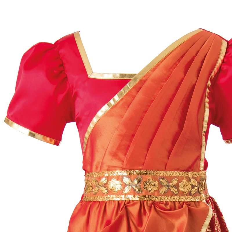 Déguisement de princesse cambodgienne 6-8 ans Oxybul