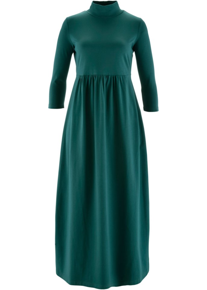 Shirt-Midikleid, 3/4 Arm