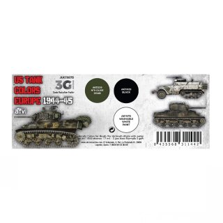 US Tank Colors Europe 1944-45
