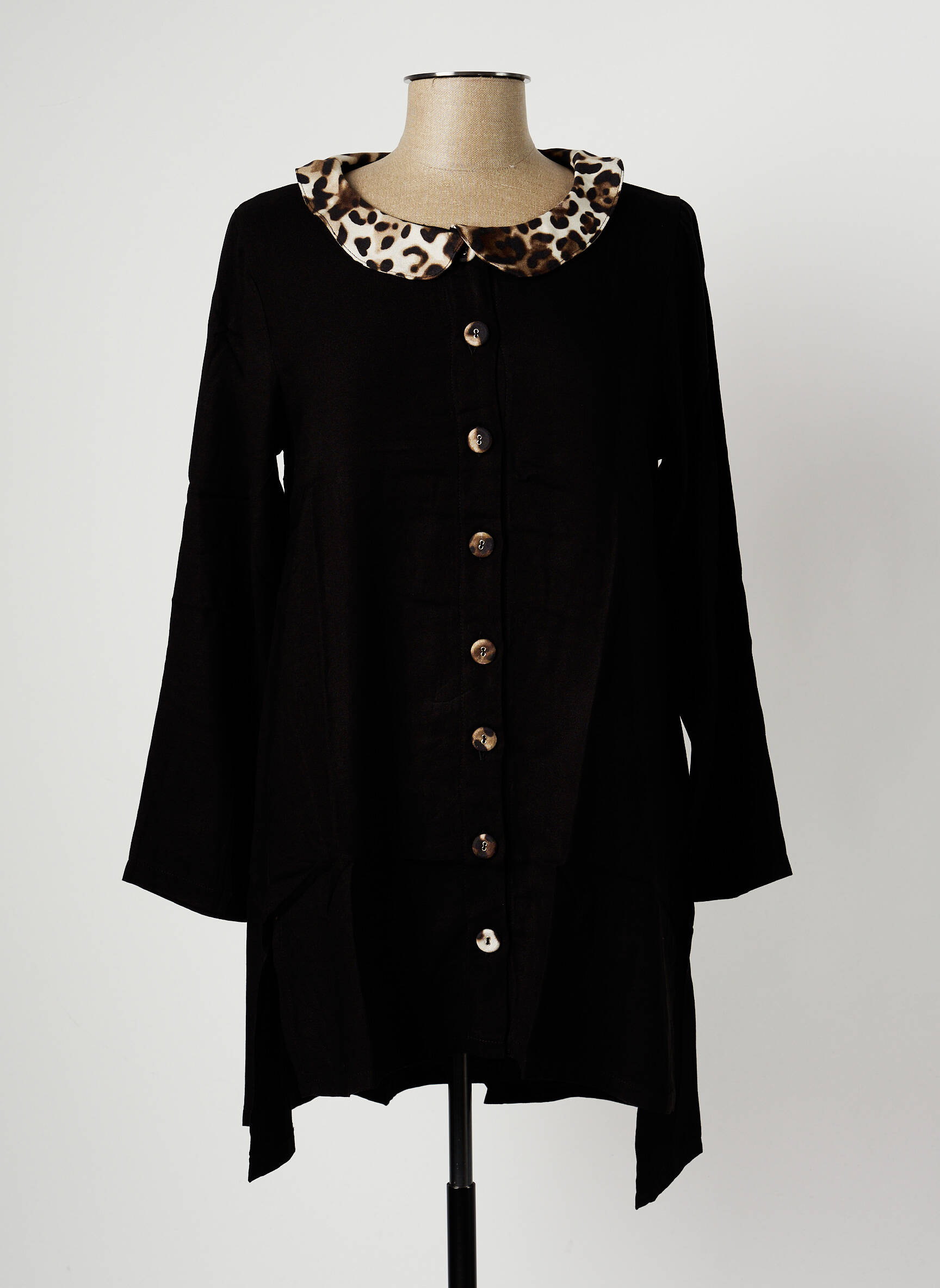 G Oze Tuniquemanchelongue Femme couleur noir