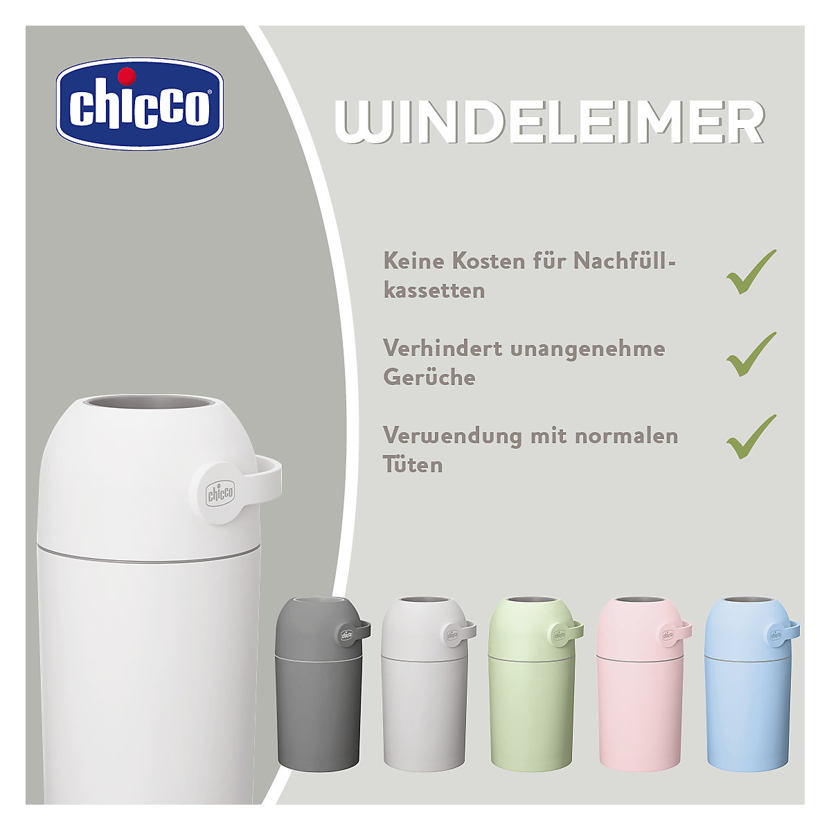 Windeleimer Odour, Off Green