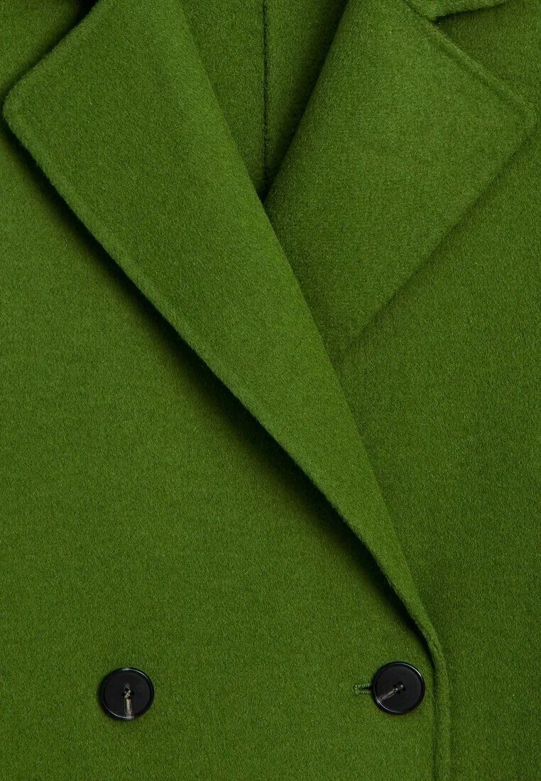Massimo Dutti CRUZADO - Abrigo Clásico