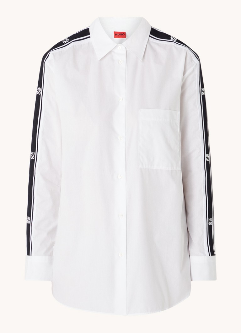 Camicetta oversize Elodina di HUGO BOSS con fascia logo