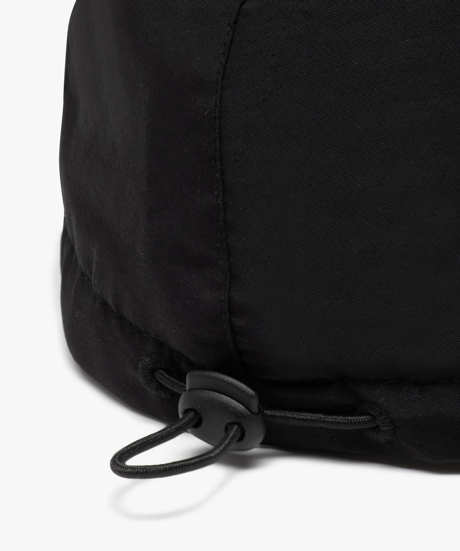 Casquette homme en toile légère unie noir | GEMO