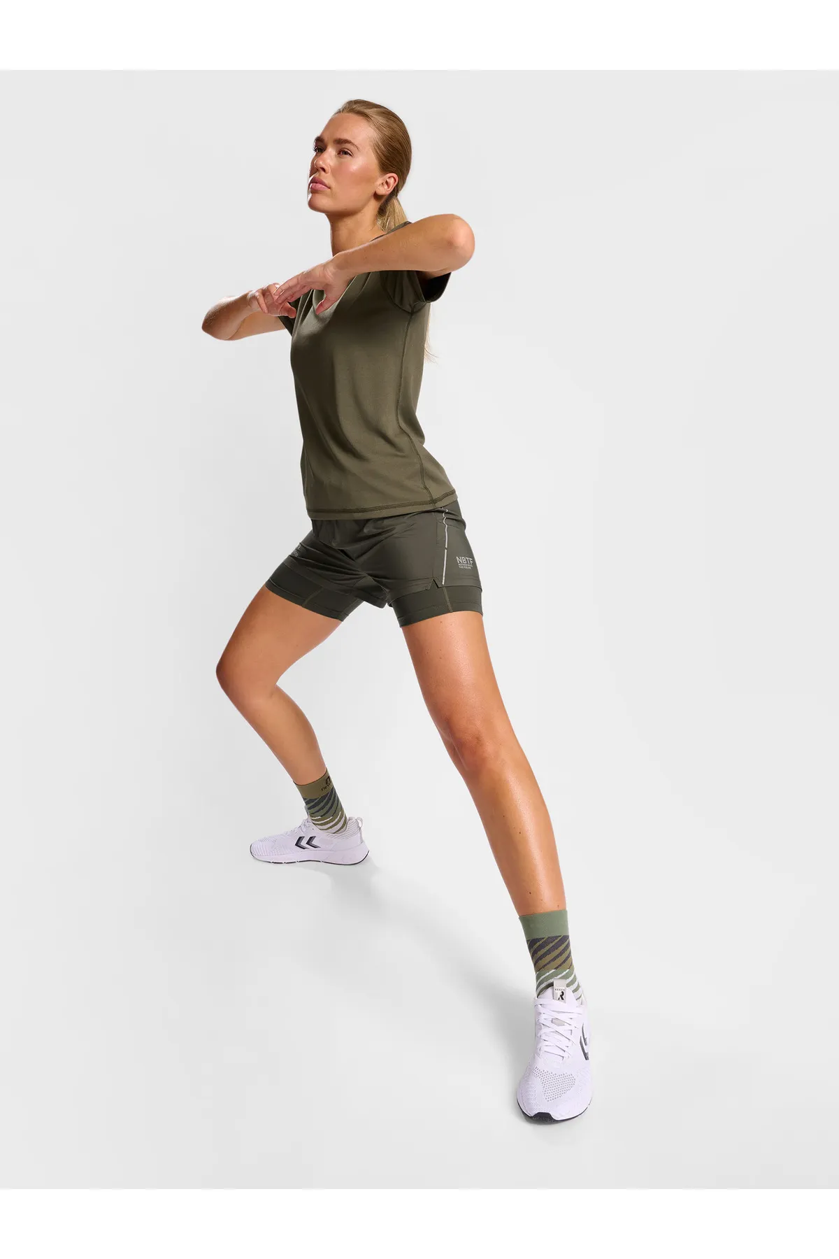 NEWLİNE  nwlPACE 2IN1 SHORTS DAMEN