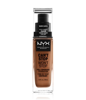 NYX Professional Makeup Can't Stop Won't Stop 24-Hour Foundation Flüssige Foundation-30 ml
