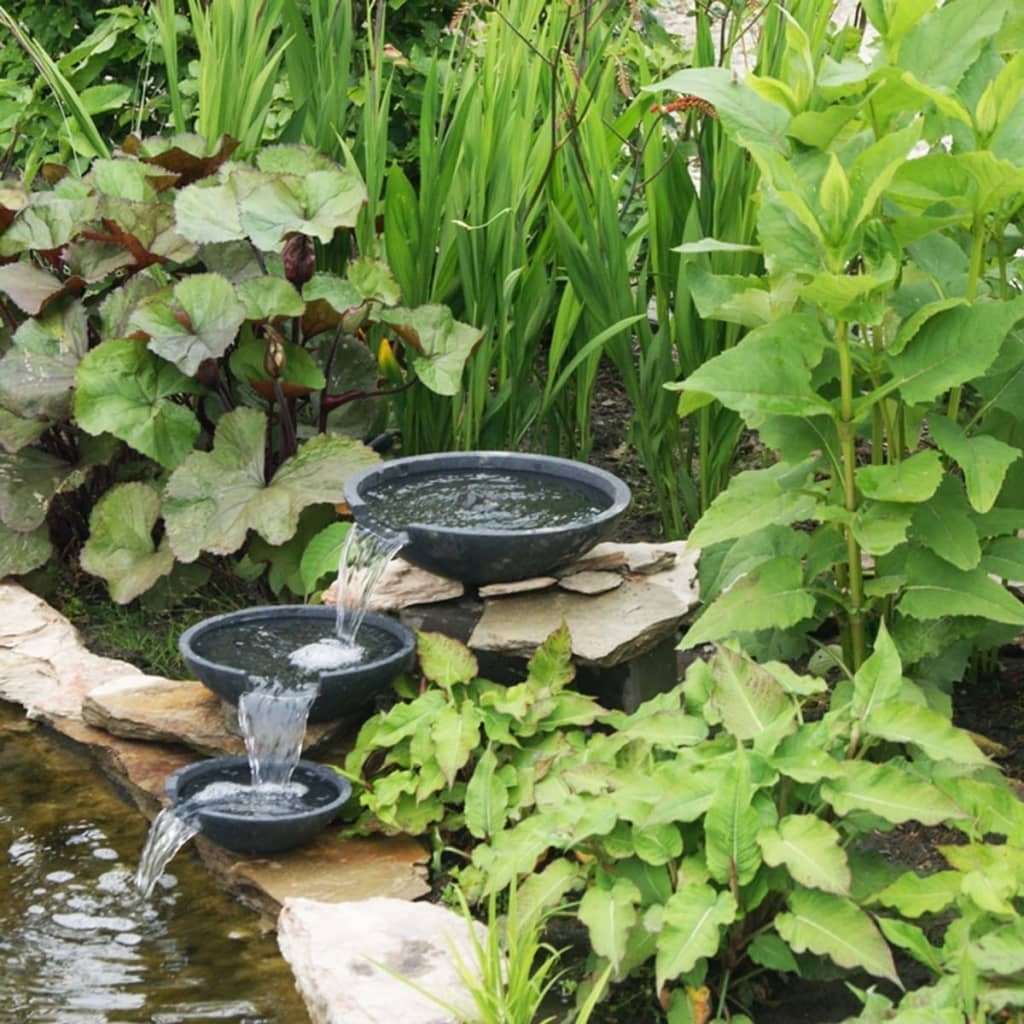 Ubbink Wasserfall Acqua Arte Wasserfall Mistaya Schwarz 1312102