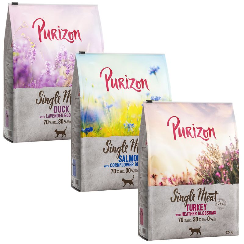 Mix-Sparpaket Purizon Adult 3 x 2,5 kg zu TOP-Preisen | bitiba %