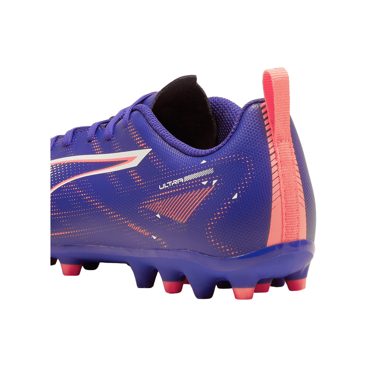 PUMA ULTRA 5 Play MG Formula Jr Kids Lila Weiss
