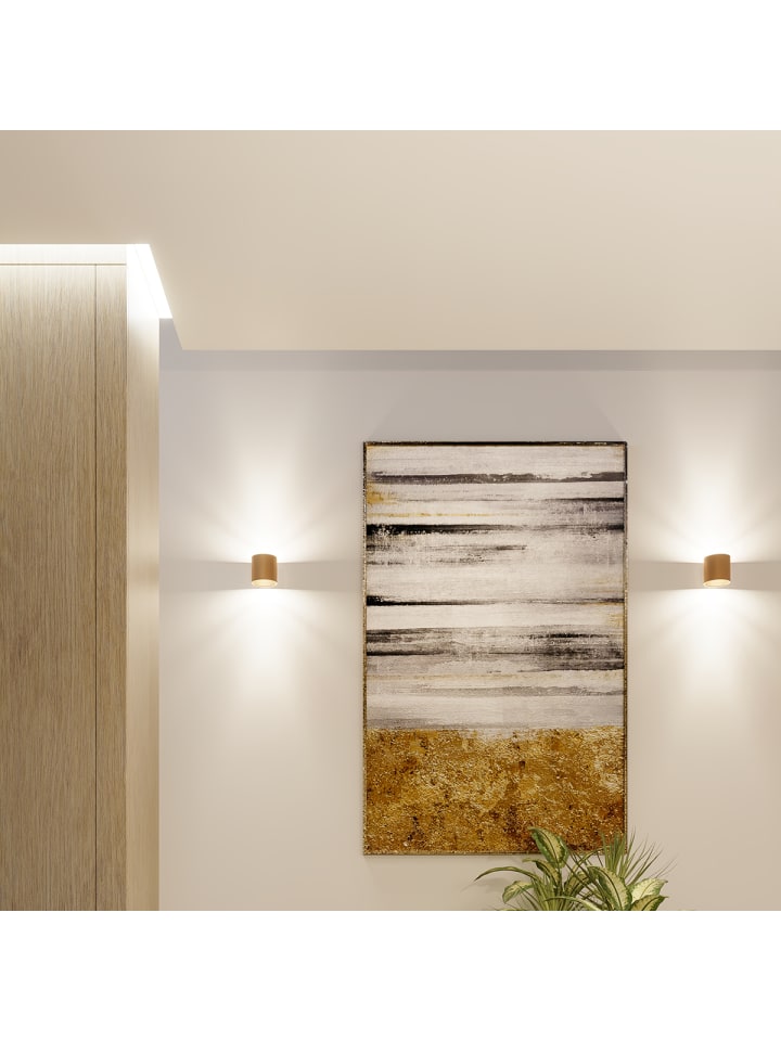 Nice Lamps Wandleuchte RODA 1 gold H 10 günstig kaufen onesize