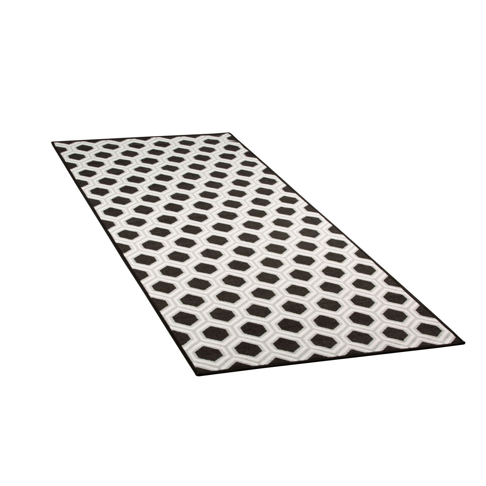 Läufer Kediri, Teppich in vielen Größen, 100% Polypropylen, Wohnteppich, Karat, Rechteckig, Höhe: 5 mm