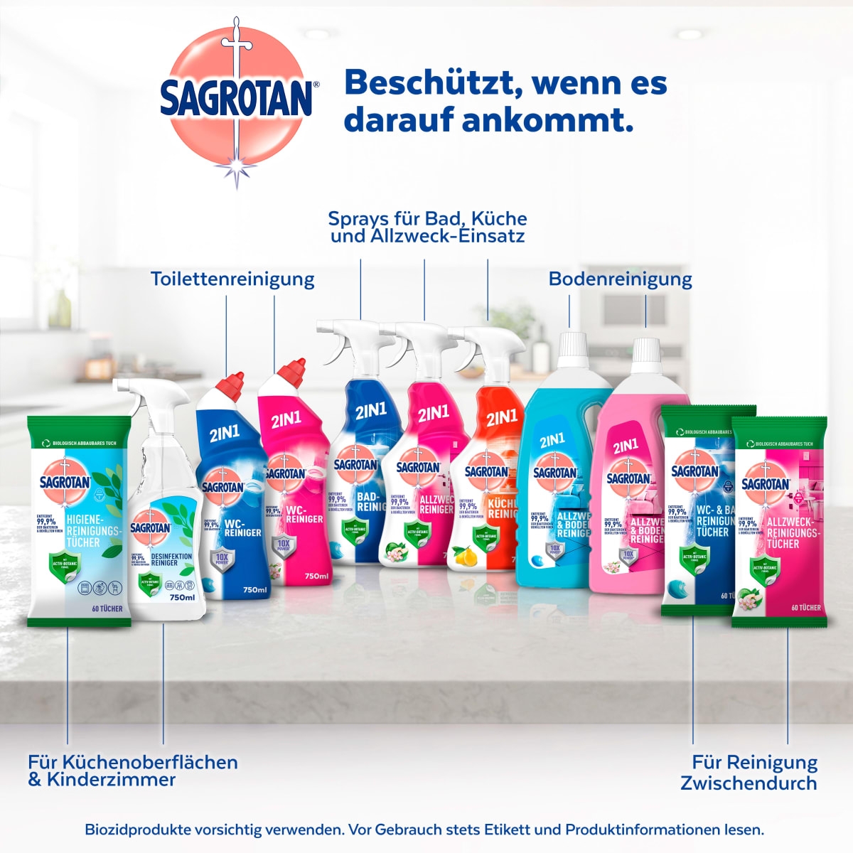 Allzweckreiniger mit Desinfektion, 1 l