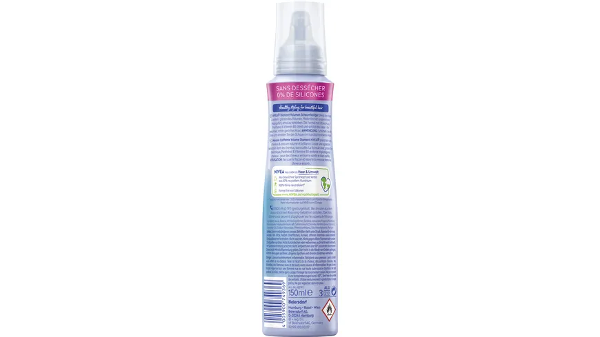 NIVEA Diamant Volumen Schaumfestiger Ultra Stark 150 ml