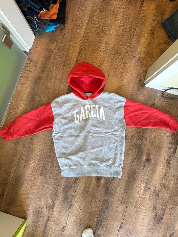Garcia Hoodie in Grau günstig kaufen 140/146