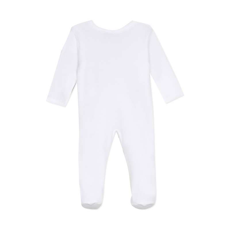 Dors-bien bébé blanc en coton mixte Absorba