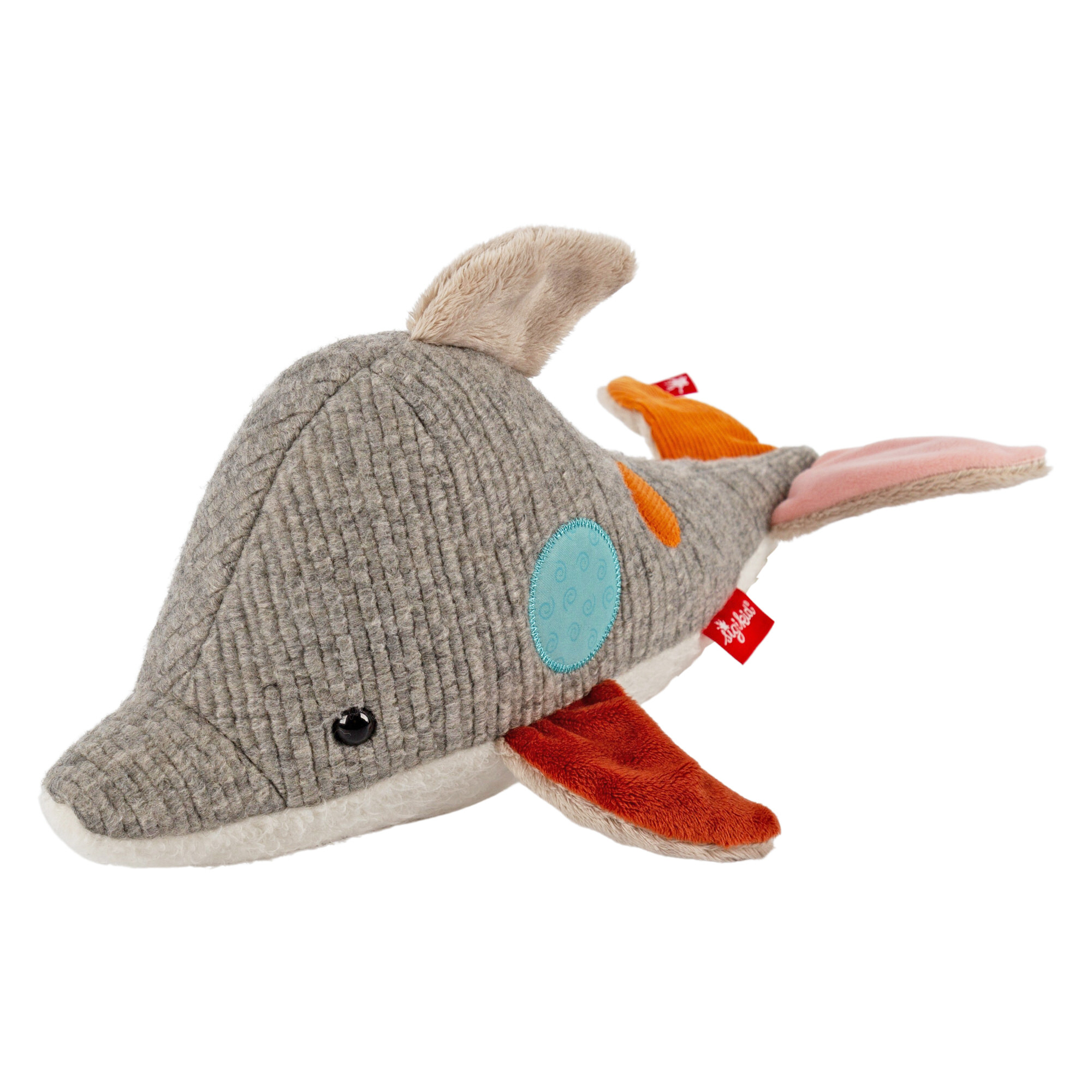 Kuscheltier Delfin, Patchwork Sweety