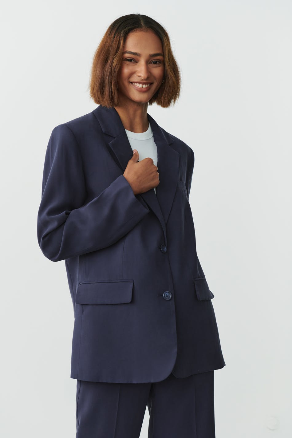 Viscose blazer
