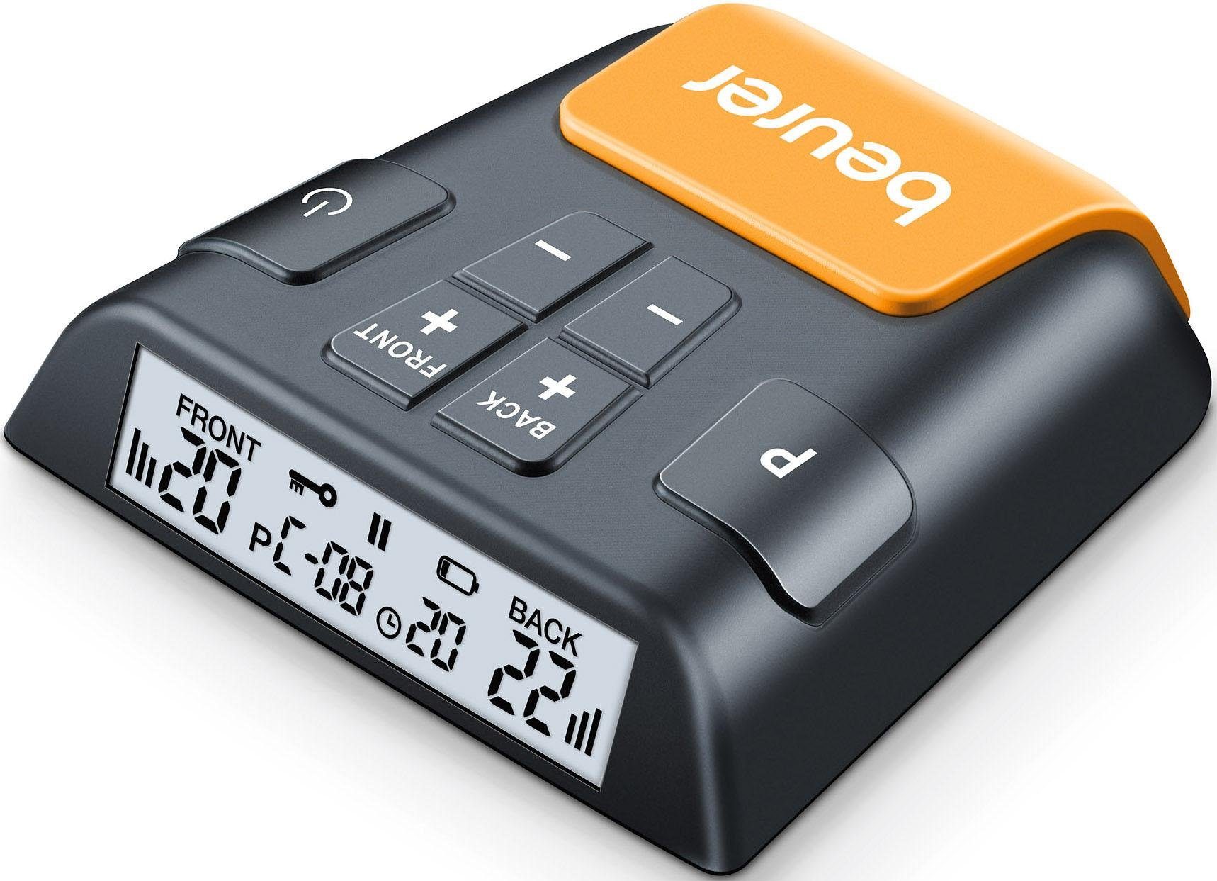 BEURER TENS-EMS-Gerät EM 39 2-in-1 Bauch- und Rückenmuskeltrainer, (2-tlg), Wasserkontakt-Elektroden