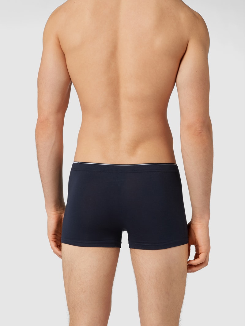 Trunks mit elastischem Bund im 3er-Pack in marineblau