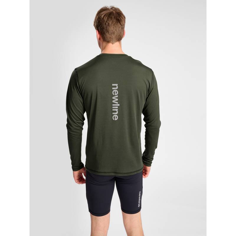 Newline nwlBEAT POLY LS TEE T-Shirt Herren