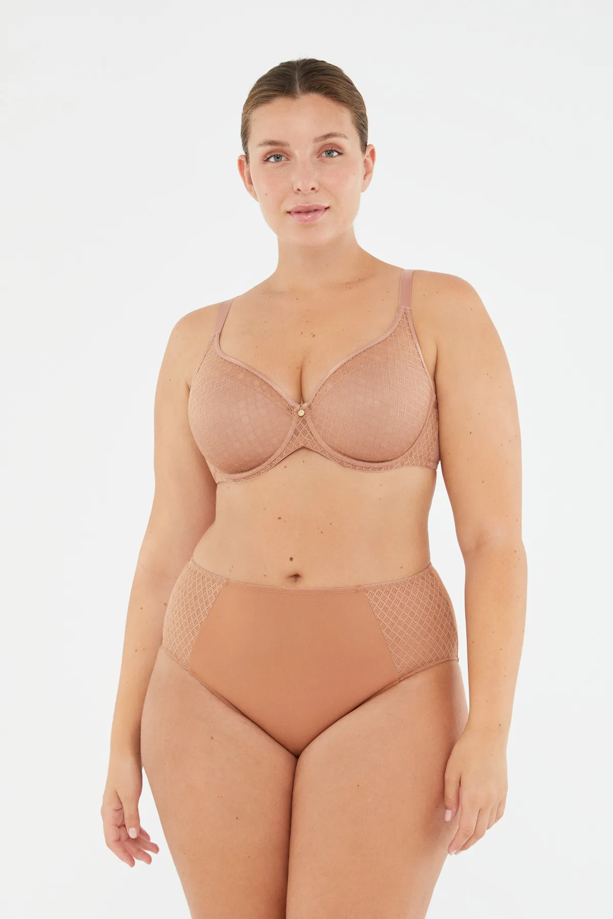 Dagi  Brauner Lily-Bügel-BH ohne Träger