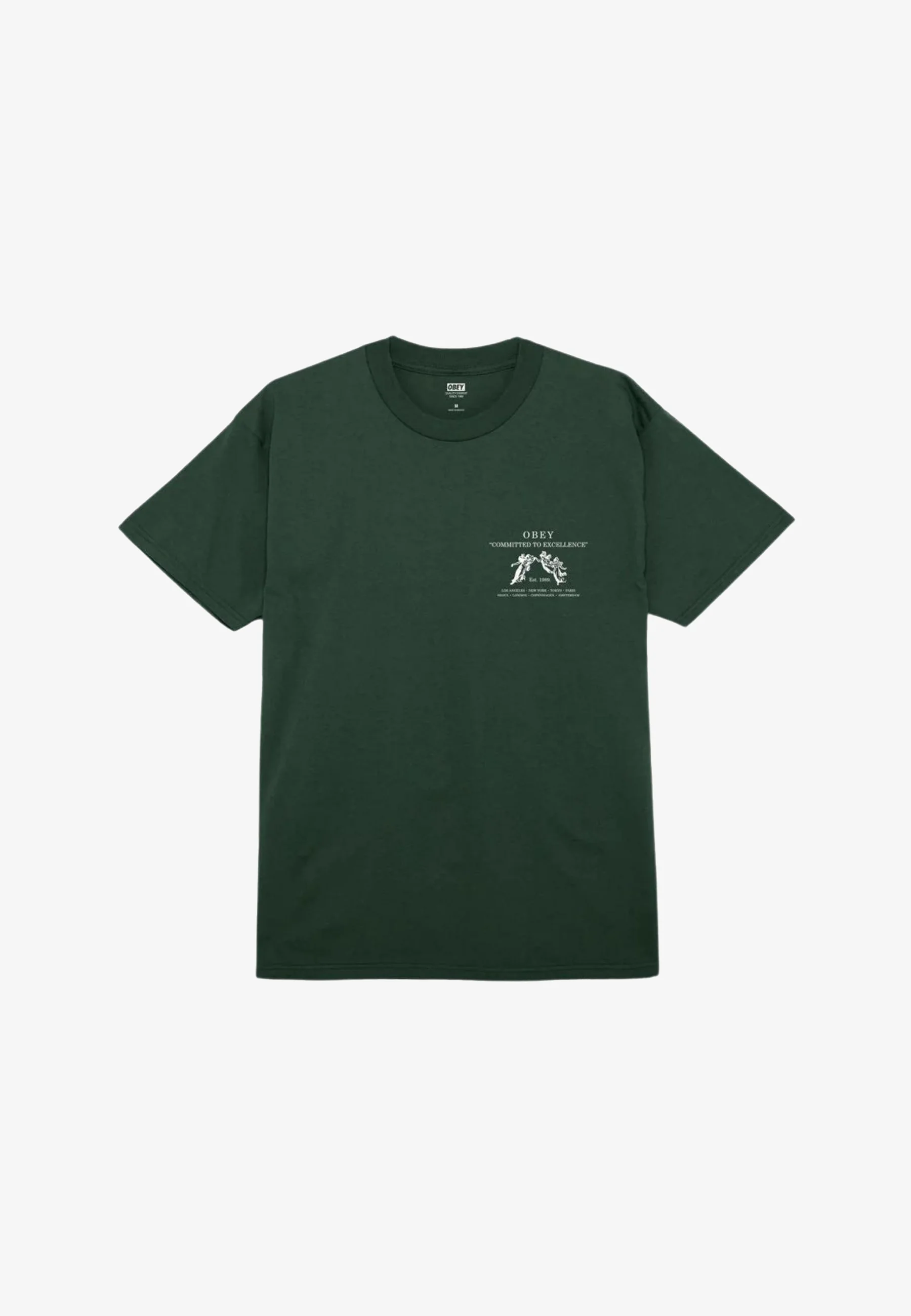 Obey Clothing COMPROMETIDOS CON LA EXCELENCIA - Camiseta con estampado