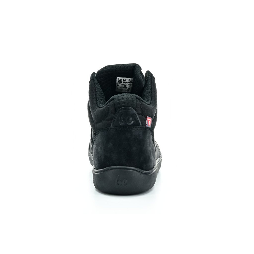 Be Lenka ArcticEdge All Black Barfußstiefeletten