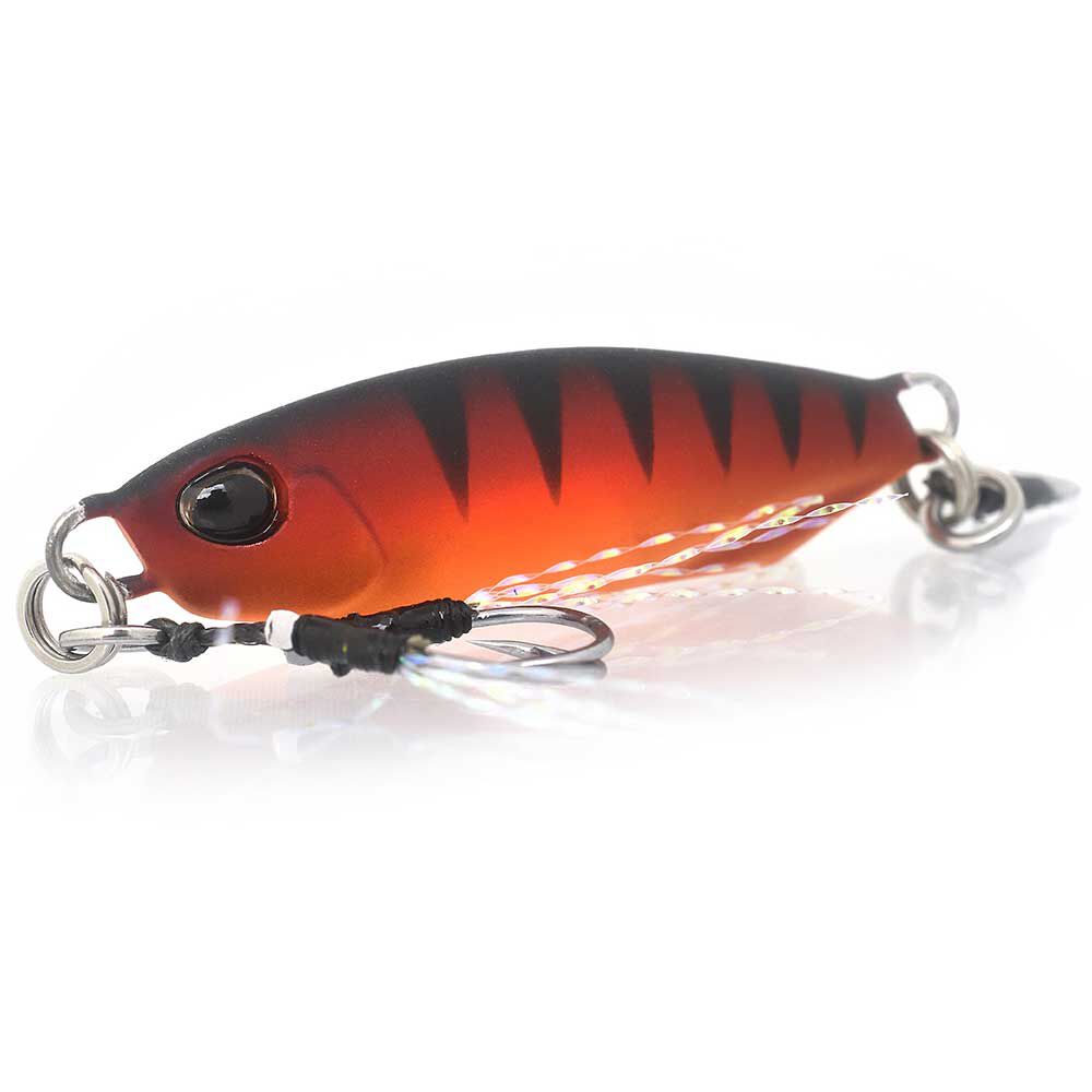 Isca de arremesso tipo jig duo com arrasto, metal, 30g