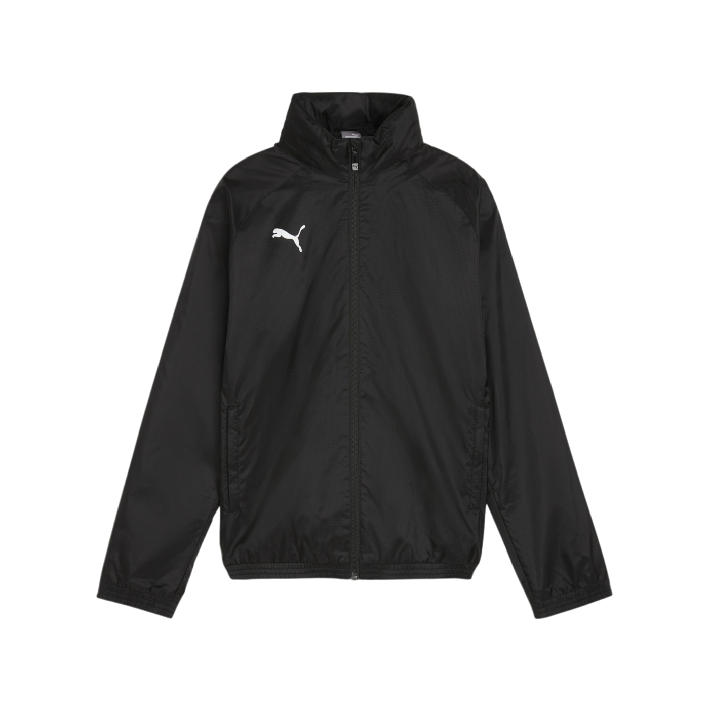 PUMA teamGOAL Allwetterjacke Kids Schwarz Weiss F03