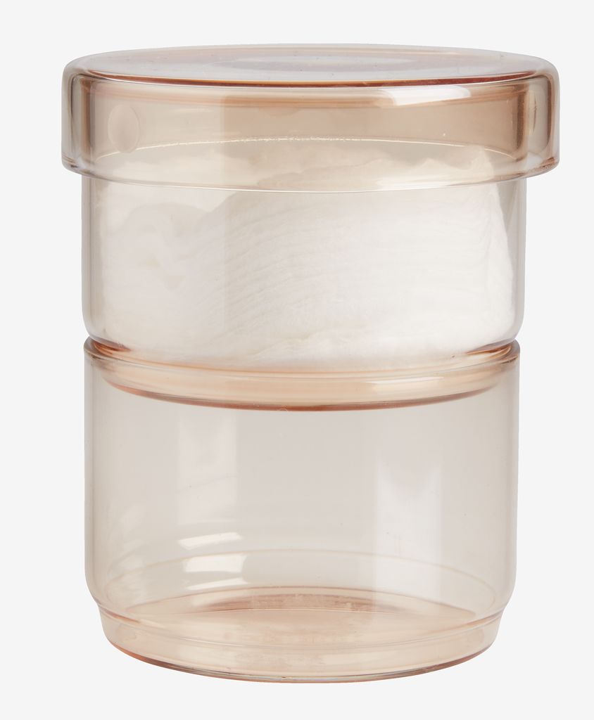 GRUMS GRUMS storage jar Ø8xH10cm 2 pcs/set