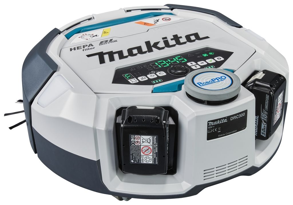 Makita DRC300PG2 robottipölynimuri 18V 6.0Ah Li-Ion