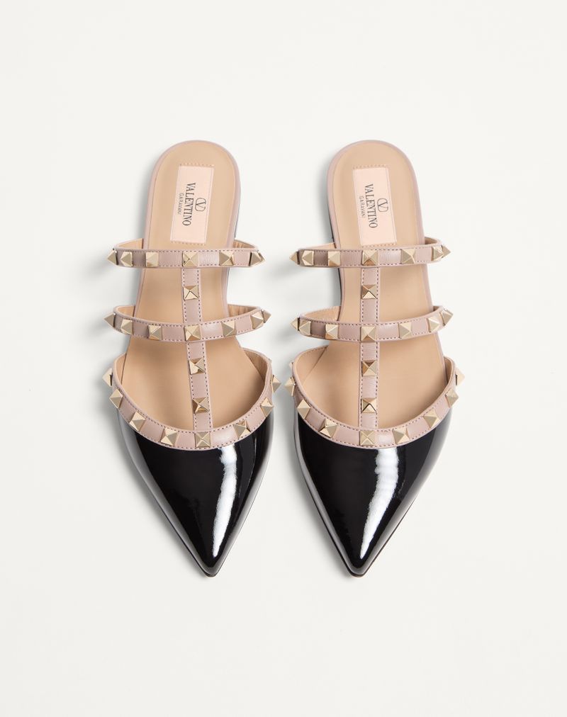 Patent Rockstud Mule
