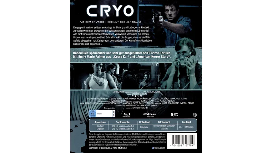 Cryo - Mit dem Erwachen beginnt der Alptraum