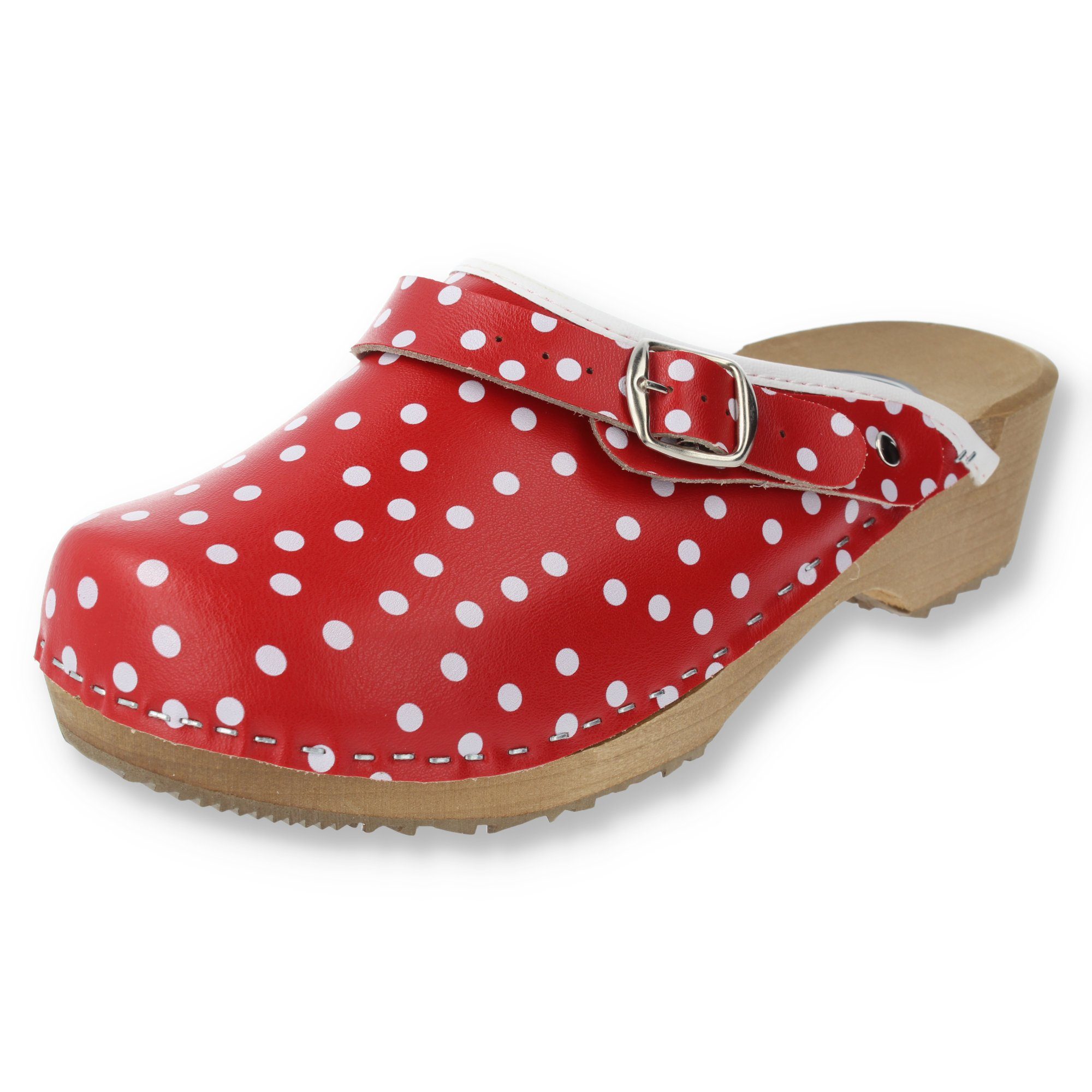 Cloque Clog geschlossen verschiedene Rottöne Clog Outdoor & Garten
