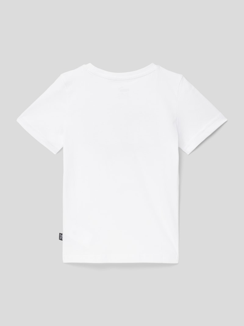 T-Shirt mit Label-Print Modell 'ESS+ STREET ART AOP Tee B' in weiß