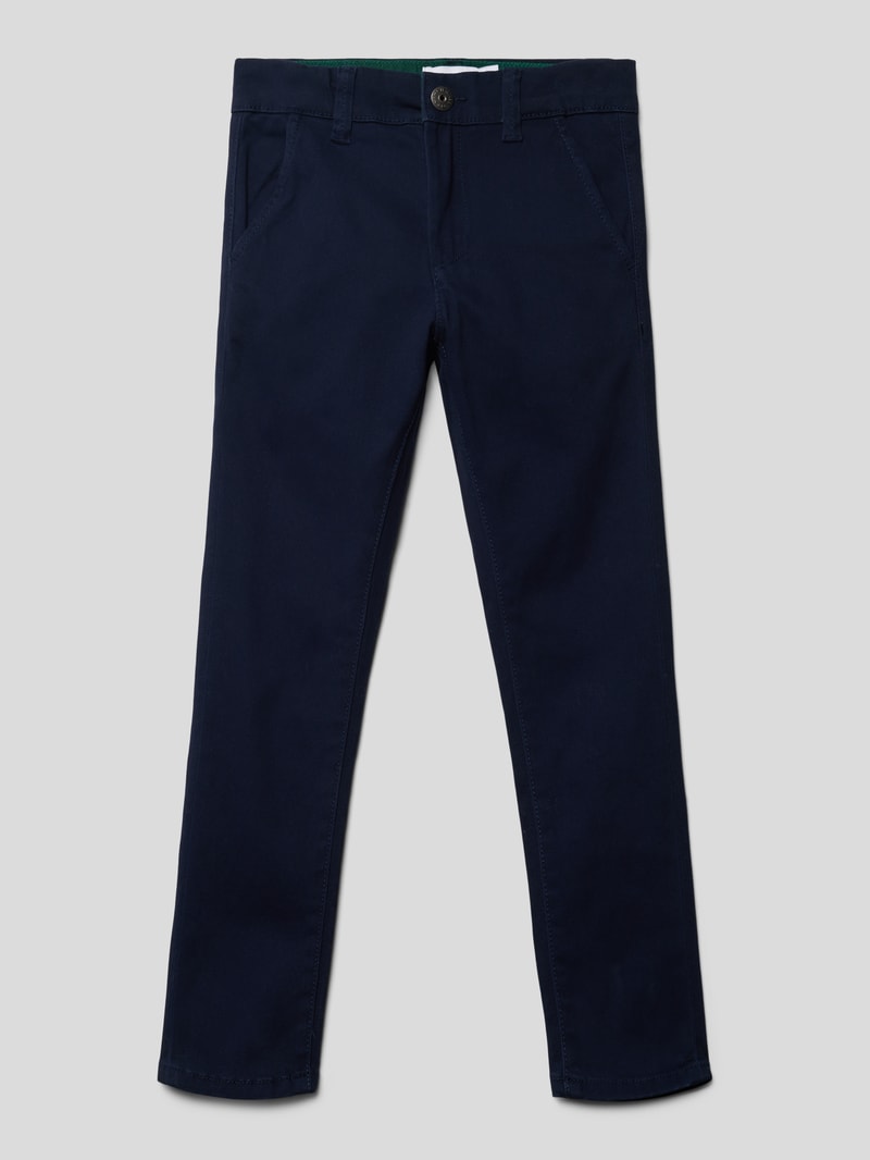 Hose mit Eingrifftaschen in blau