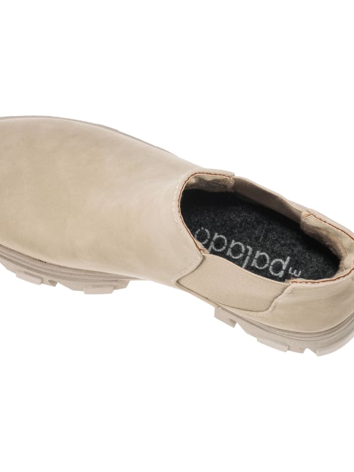 palado Chelsea Boots in Cream/Cream günstig kaufen