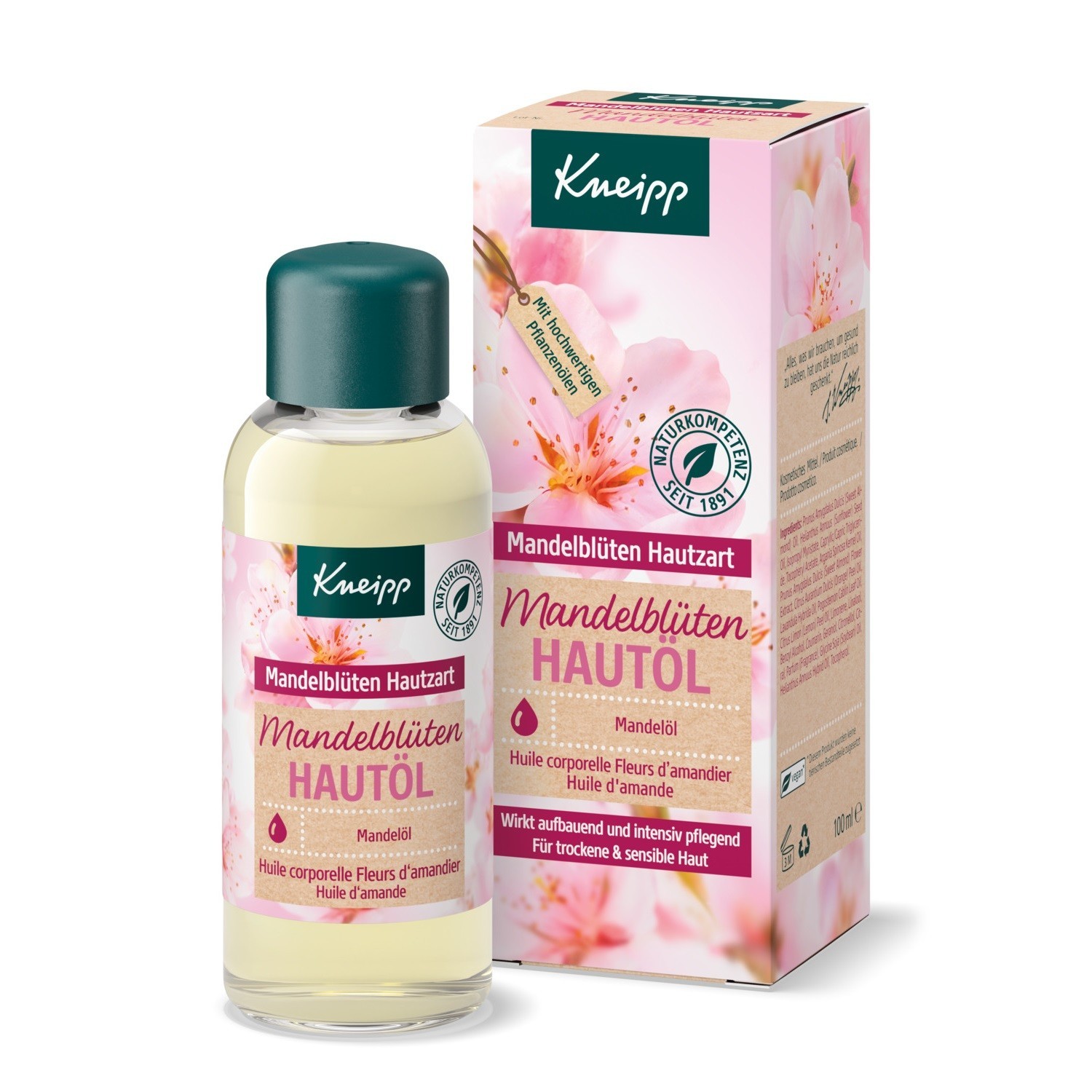 Mandelblüten Hautzart Hautöl