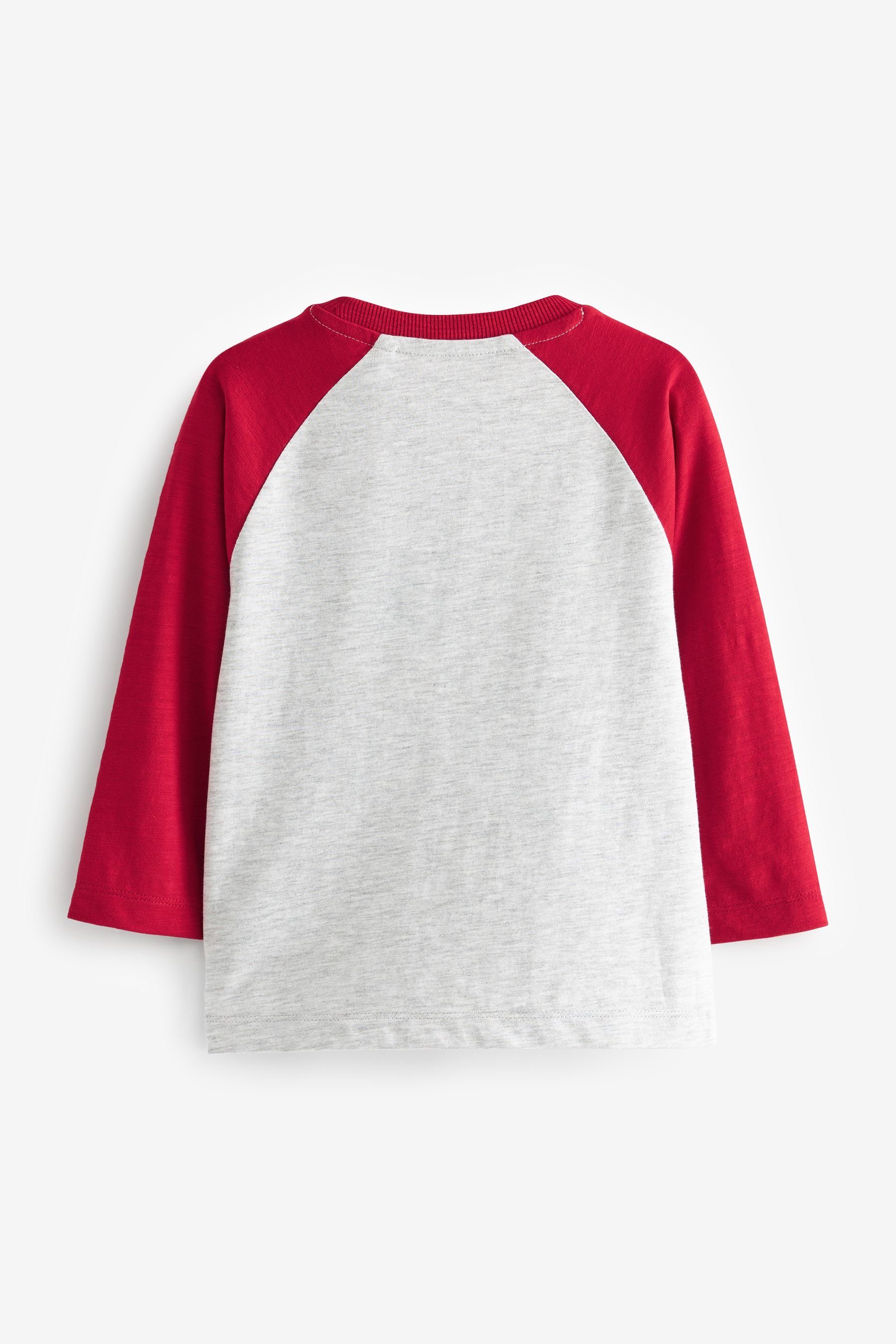 Next Langarmshirt Langärmeliges Weihnachtsshirt (1-tlg)