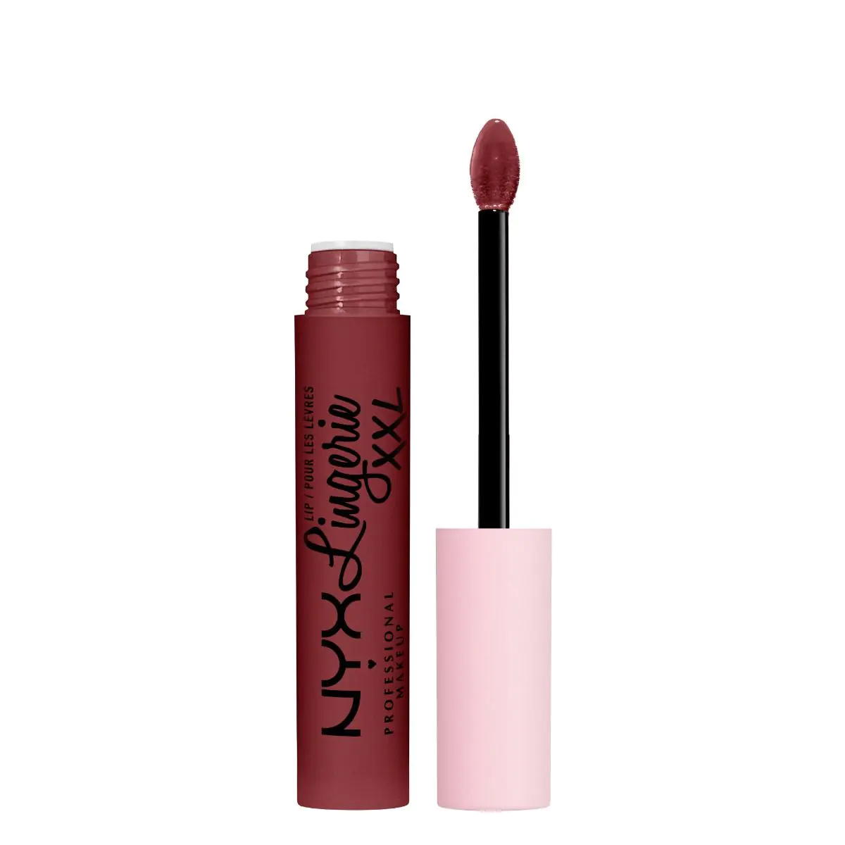 NYX Lip Lingerie XXL Strip & Tease течни кармин