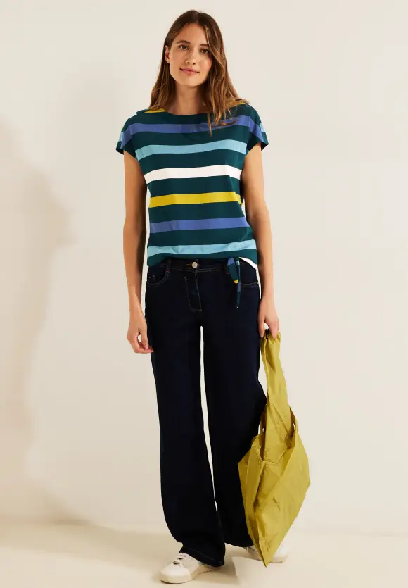 CECIL Shirt mit Knotendetail