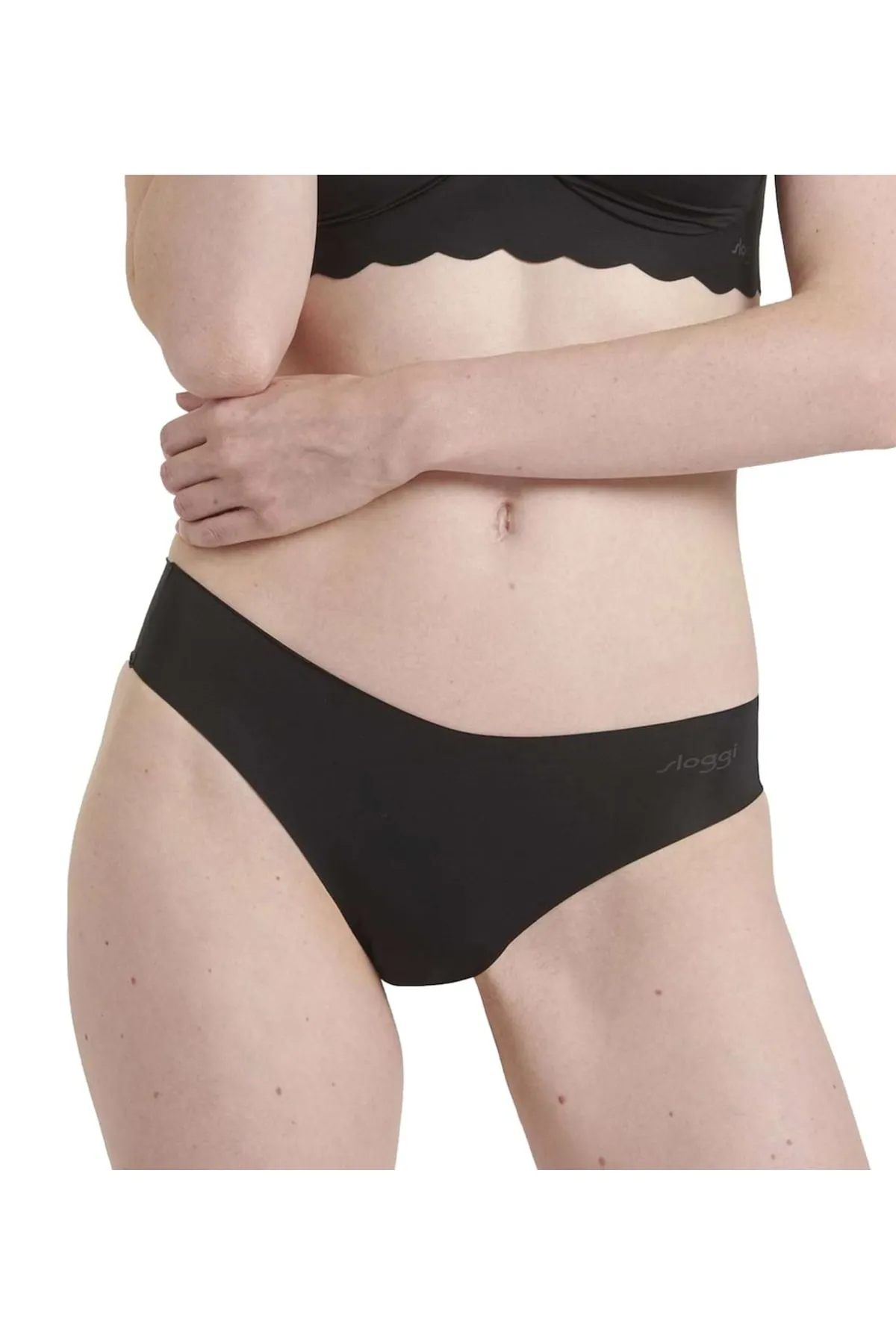 SLOGGI  Damen String, 2er Pack - Zero Microfibre 2.0 Hipstring, Mikrofaser, einfarbig