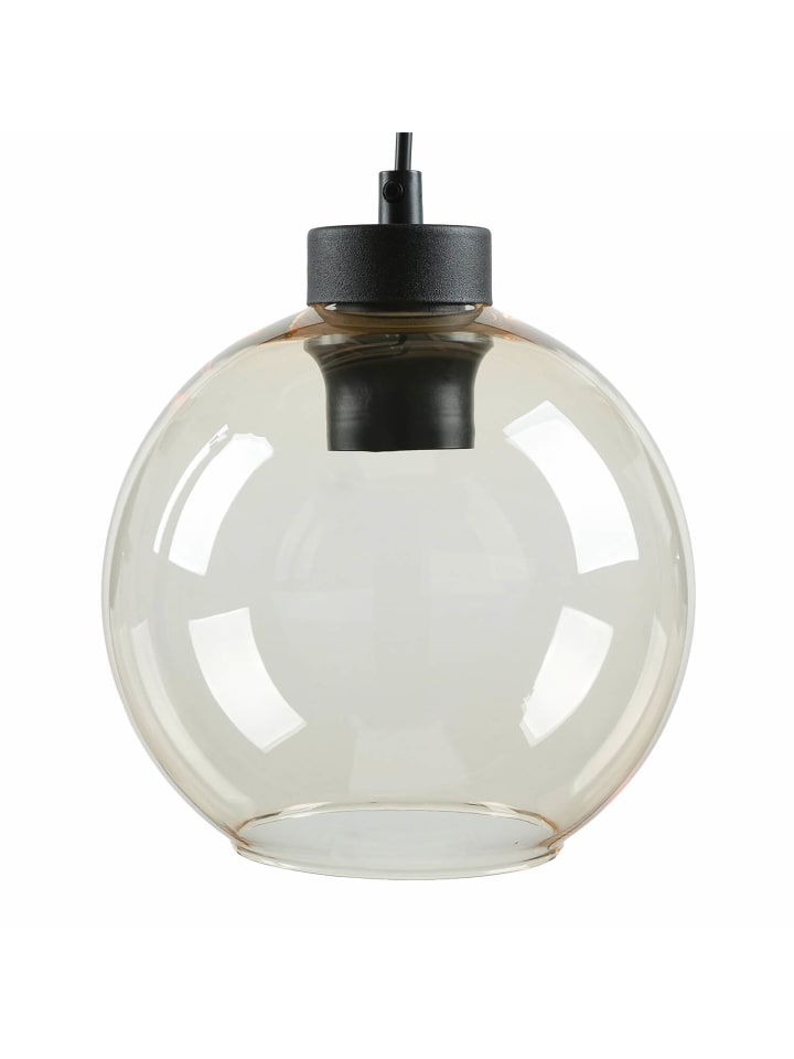 Licht-Erlebnisse Wandlampe in Schwarz Bernstein günstig kaufen onesize