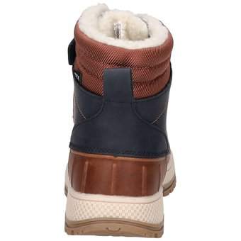Run Lifewear Klett Boots in blau