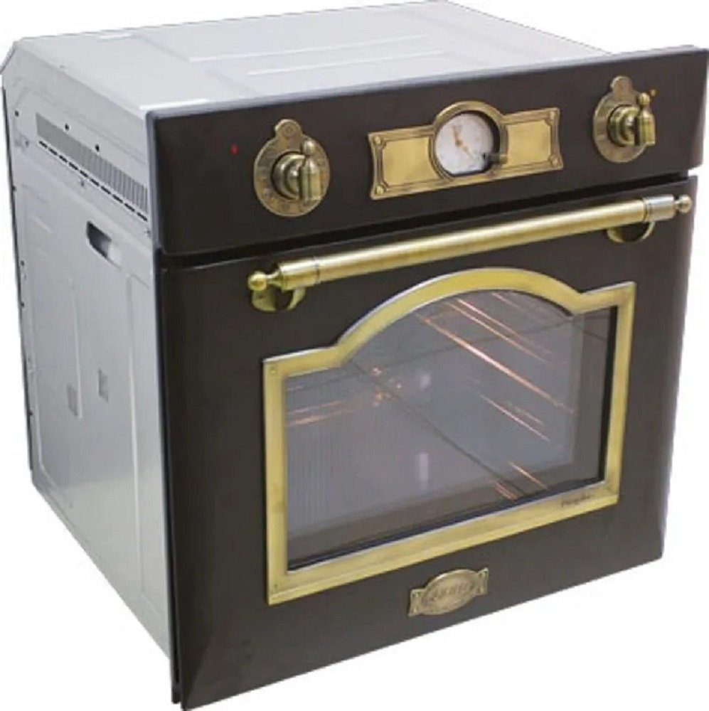 Kaiser Küchengeräte Backofen-Set EG 6345 Em+KG 6325 Em, Einbau Gasbackofen 67L+Retro Einbau Gasherd, 60cm