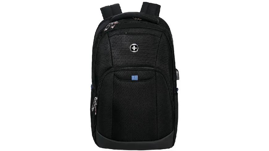 SWISSDIGITAL Rucksack schwarz
