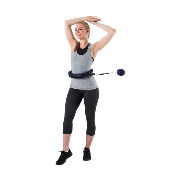Smarter Fitnessreifen mit Timer, blau