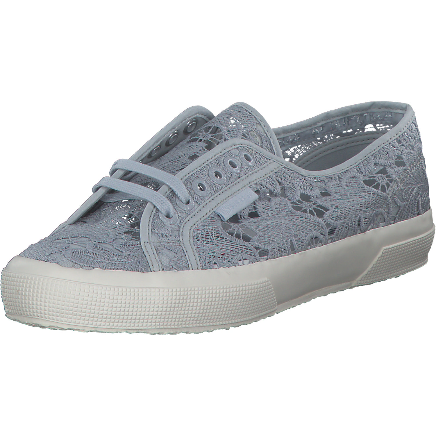Superga 2750 Macrame S81219W, Sneakers Low, Damen, grey lilla avorio